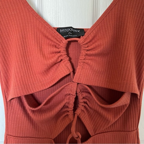 MINKPINK Darling Cutout Mini Dress NWOT Size Small - Picture 5 of 6
